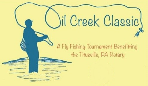 Oil Creek Classic logo with yellow background.